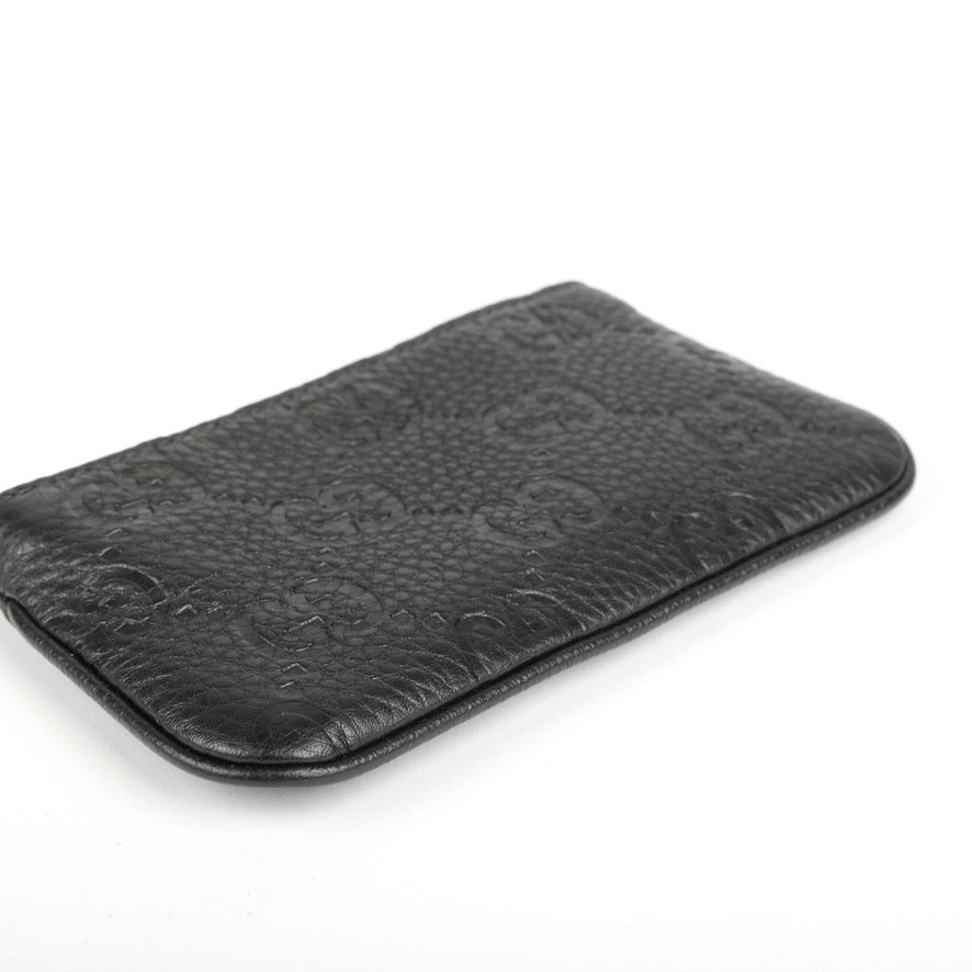 GG Emblem Key Pouch, Black 10598