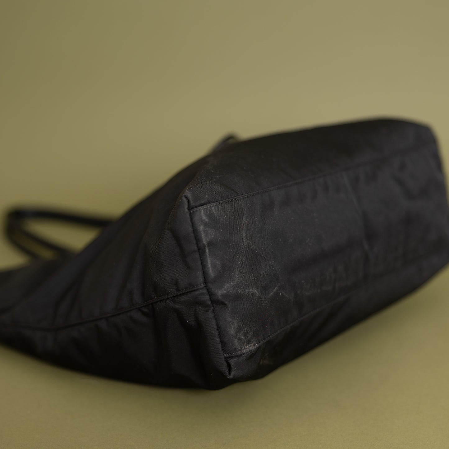 Tessuto Nylon Top Handle, Black 9859