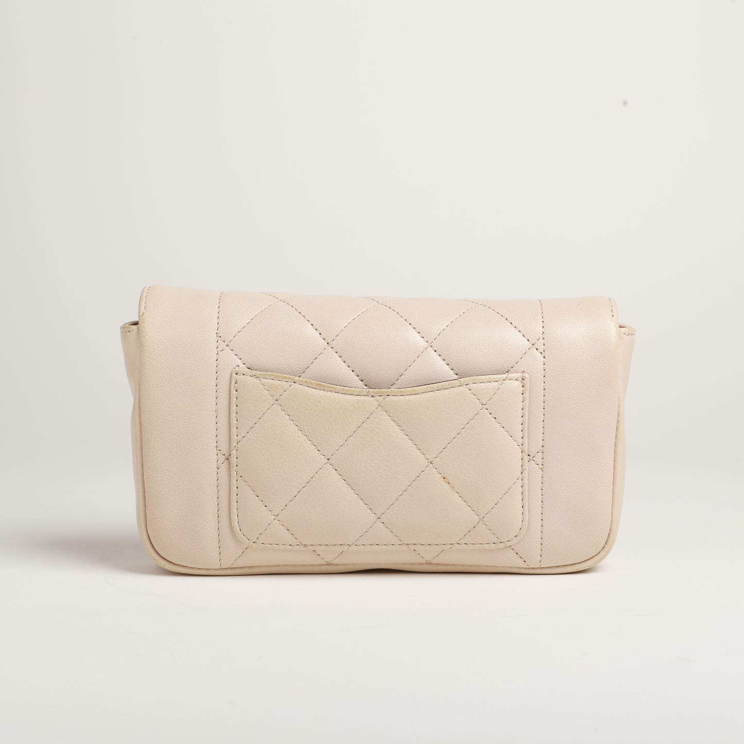 Mini Diana, Beige Lambskin 10125