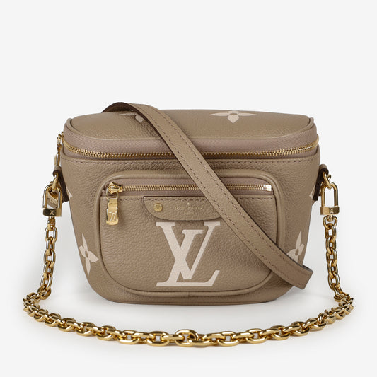 Mini Bumbag, Turtledove Bicolor Empreinte 1087