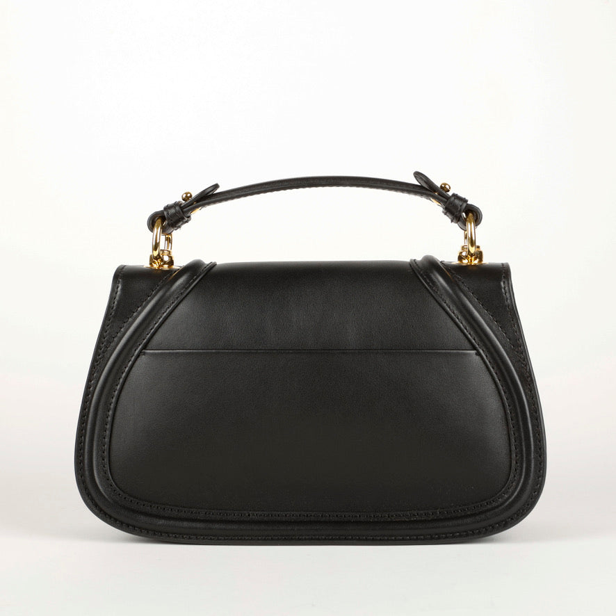 Medium Blondie Top Handle Black