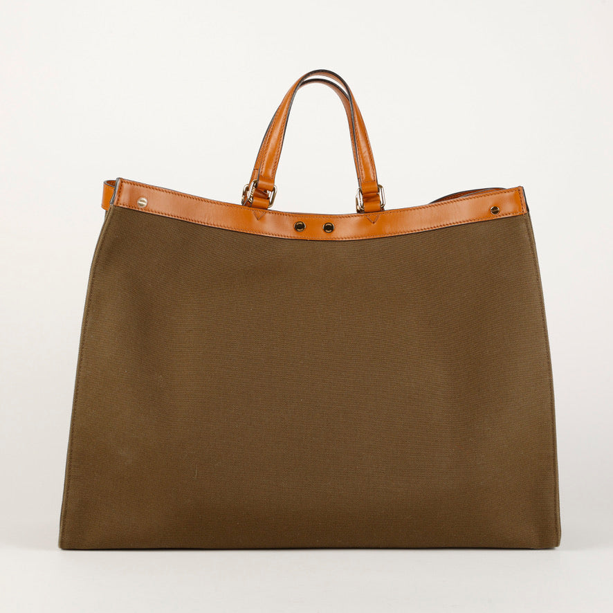Large Peekaboo X-Tote, Canvas