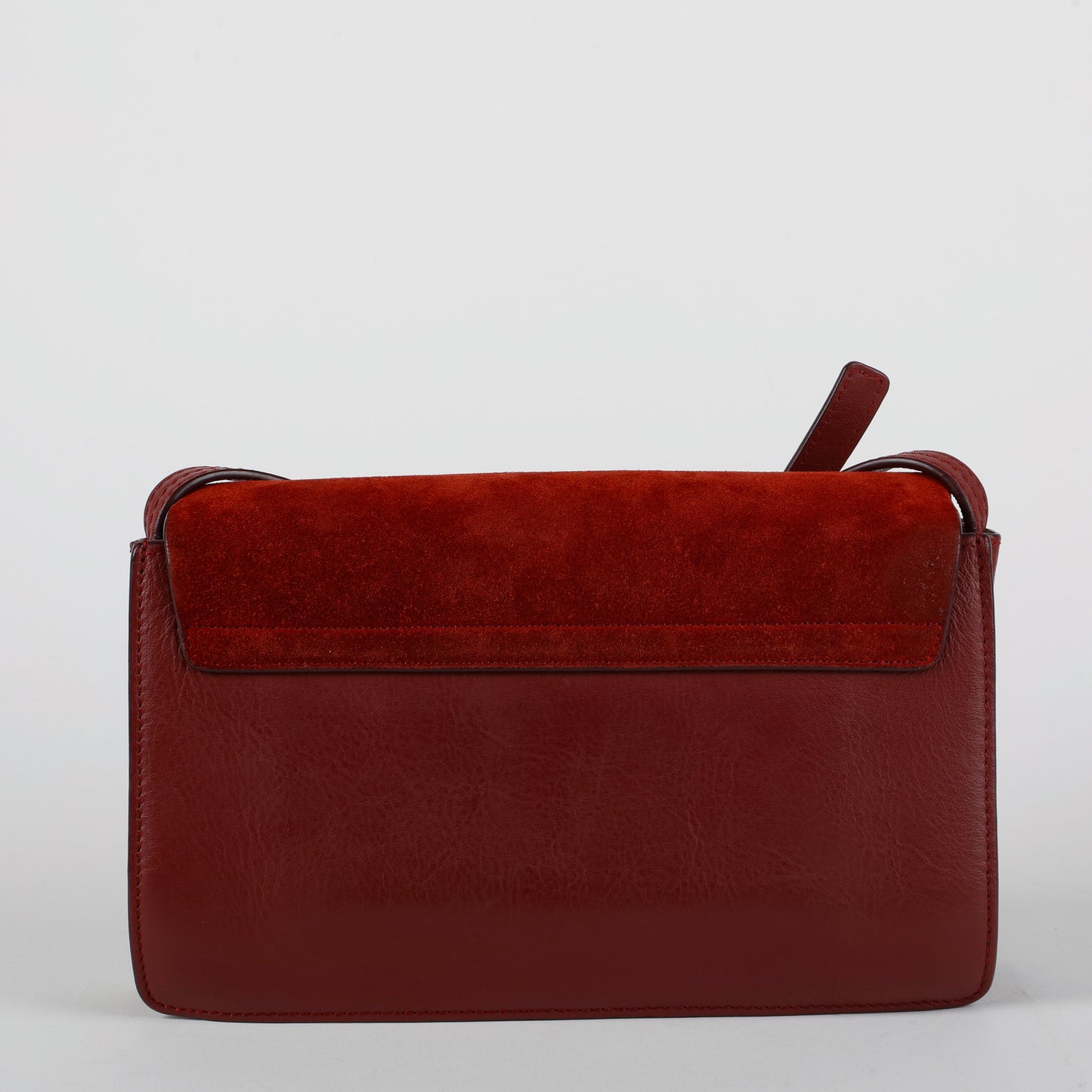 Small Faye Shoulder Bag, Burgundy