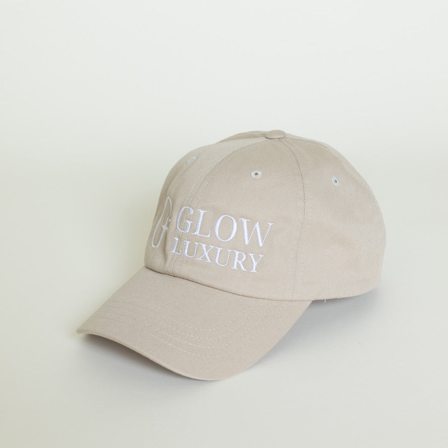 Beige Twill Dad Hat