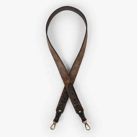 Monogram/Black Adjustable Strap
