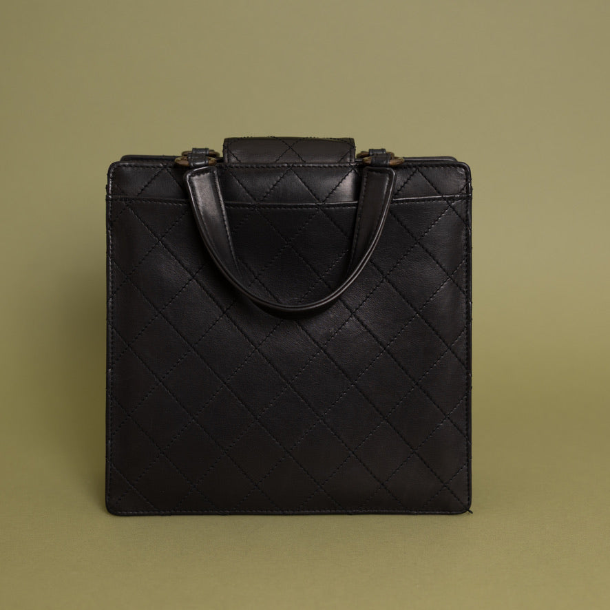 Coco Mark Top Handle, Black 9968
