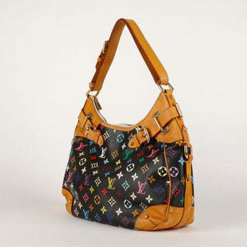 Greta Shoulder Bag, Black Murakami Multicolor