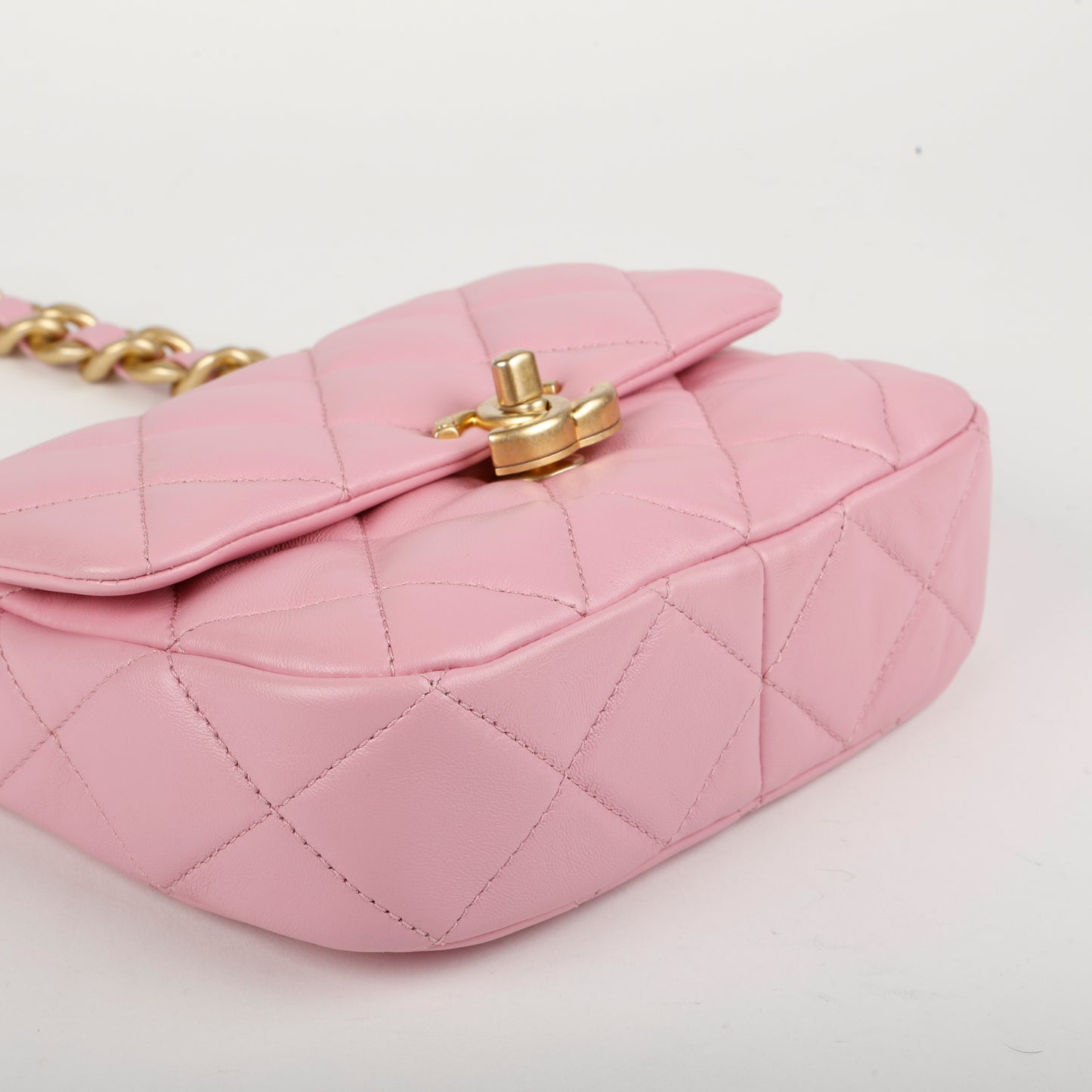 Mauve Pink Seasonal Mini Flap