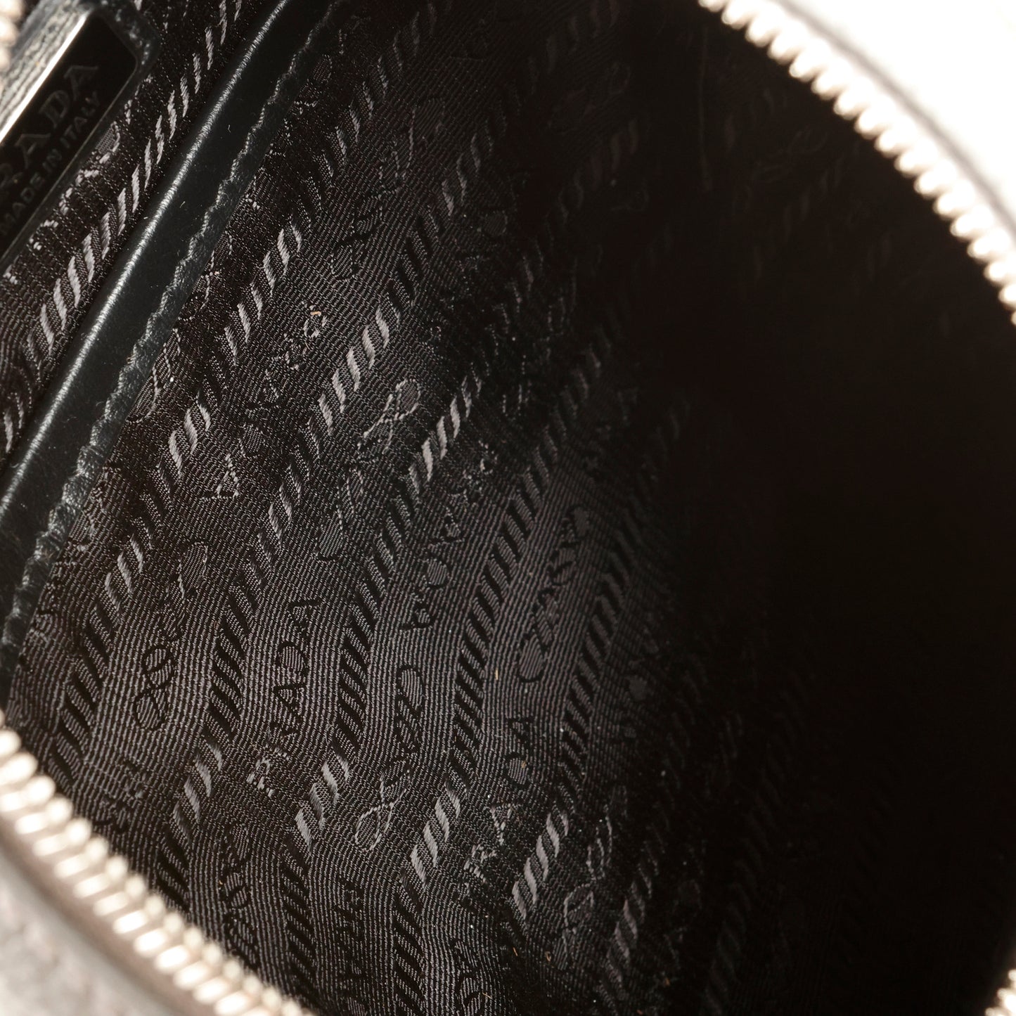 Sling Triangle Sport Belt Bag, Grey Calfskin