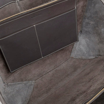 Medium Trifold Bag, Dark Grey