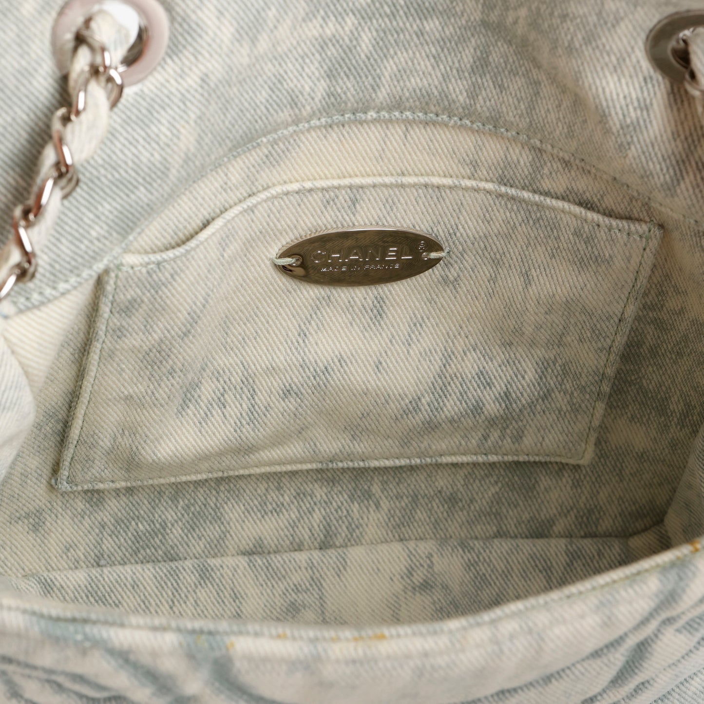 Small Single Flap, Denim Embossed 1102