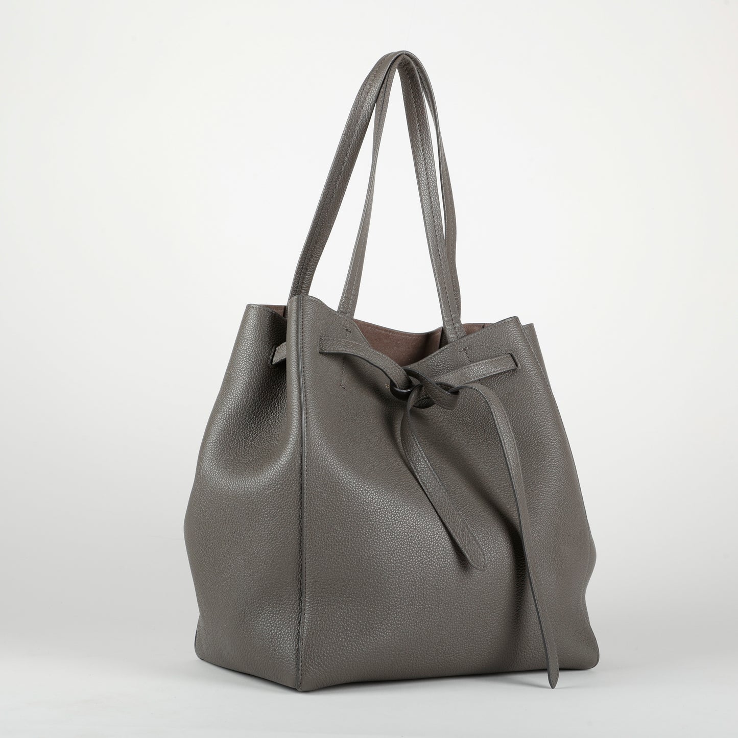 Small Cabas Phantom Belt Bag, Dark Grey 1091