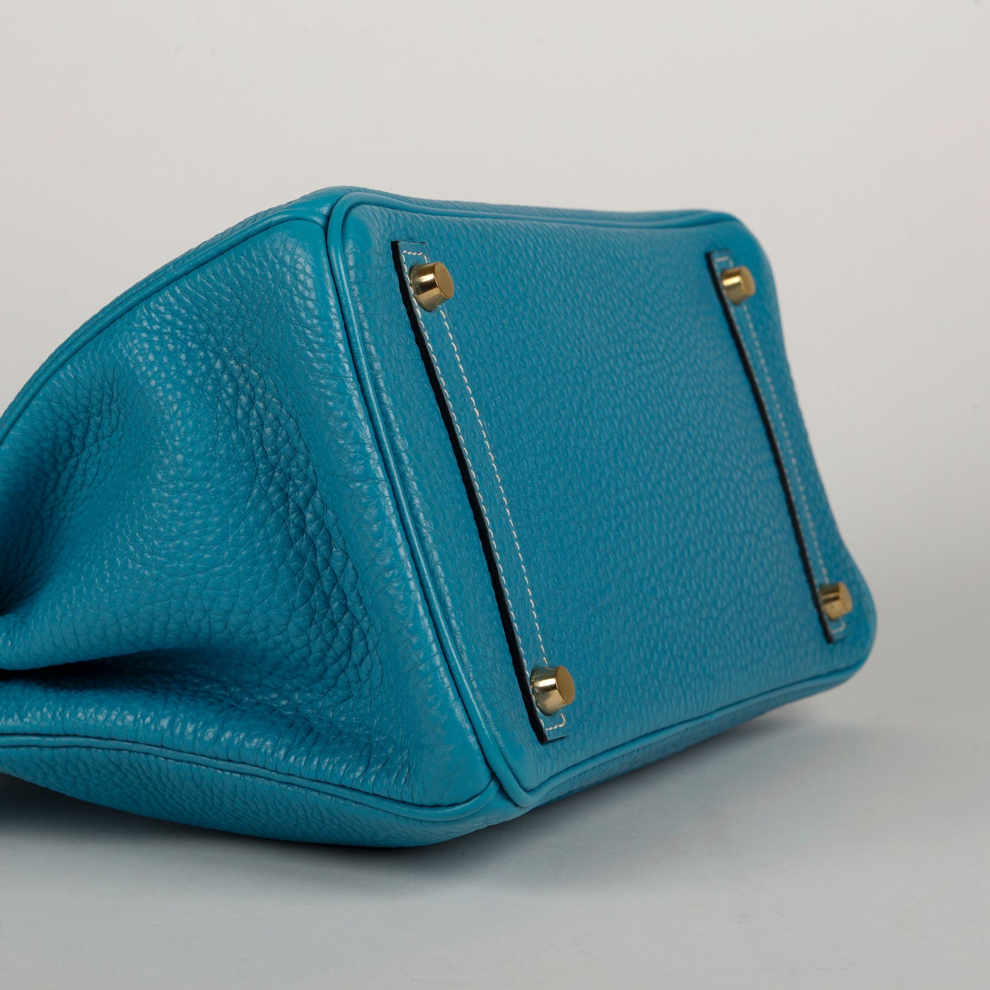 Birkin 30 Blue Jean Clemence GHW 1181
