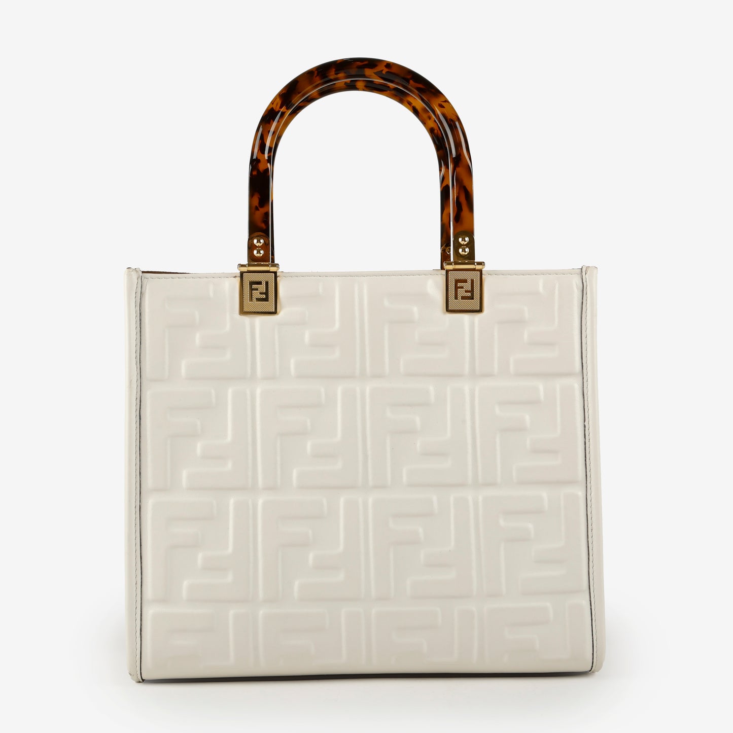 Small Sunshine, White Nappa Lambskin