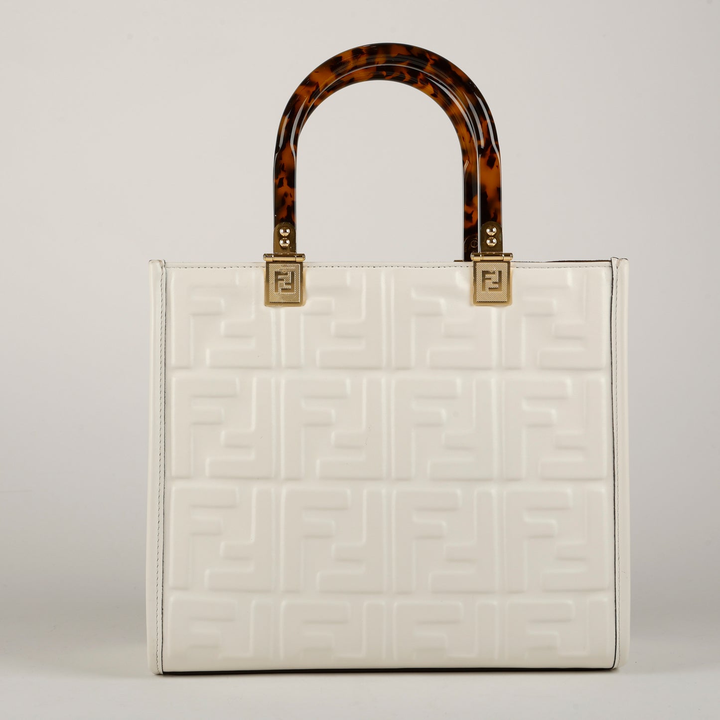 Small Sunshine, White Nappa Lambskin