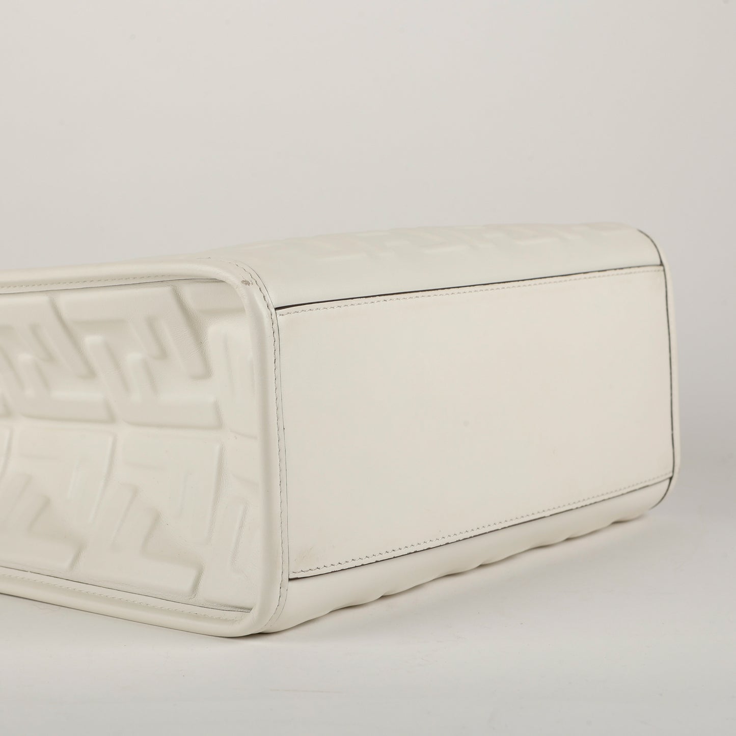 Small Sunshine, White Nappa Lambskin