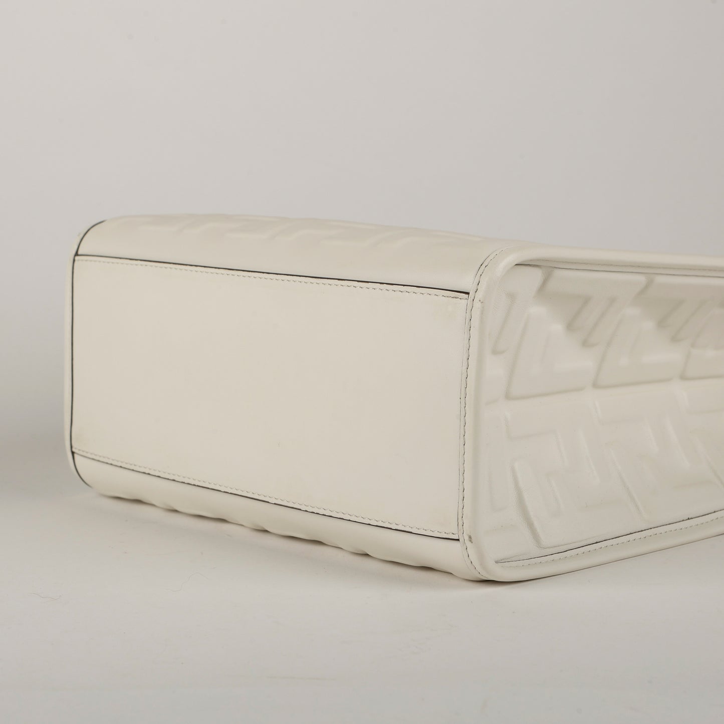 Small Sunshine, White Nappa Lambskin