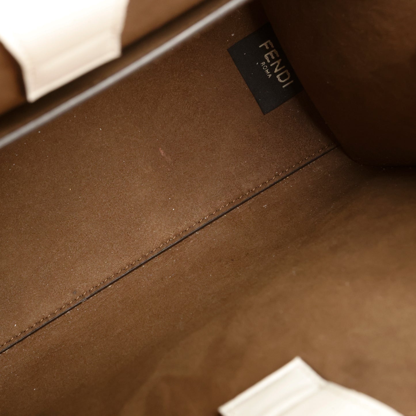 Small Sunshine, White Nappa Lambskin