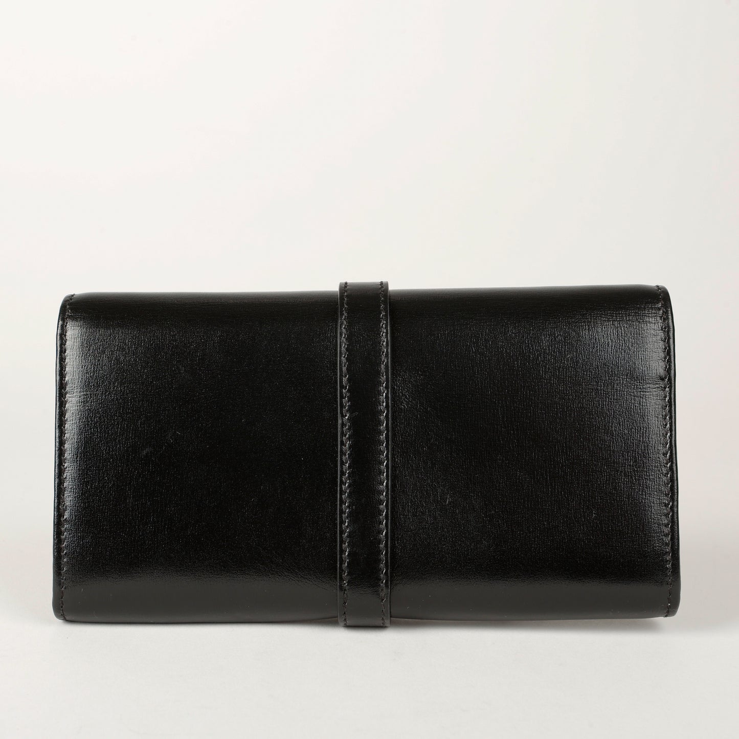 Jackie 1961 Wallet On Chain, Black Calfskin