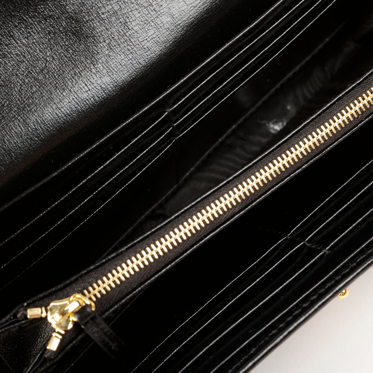 Jackie 1961 Wallet On Chain, Black Calfskin