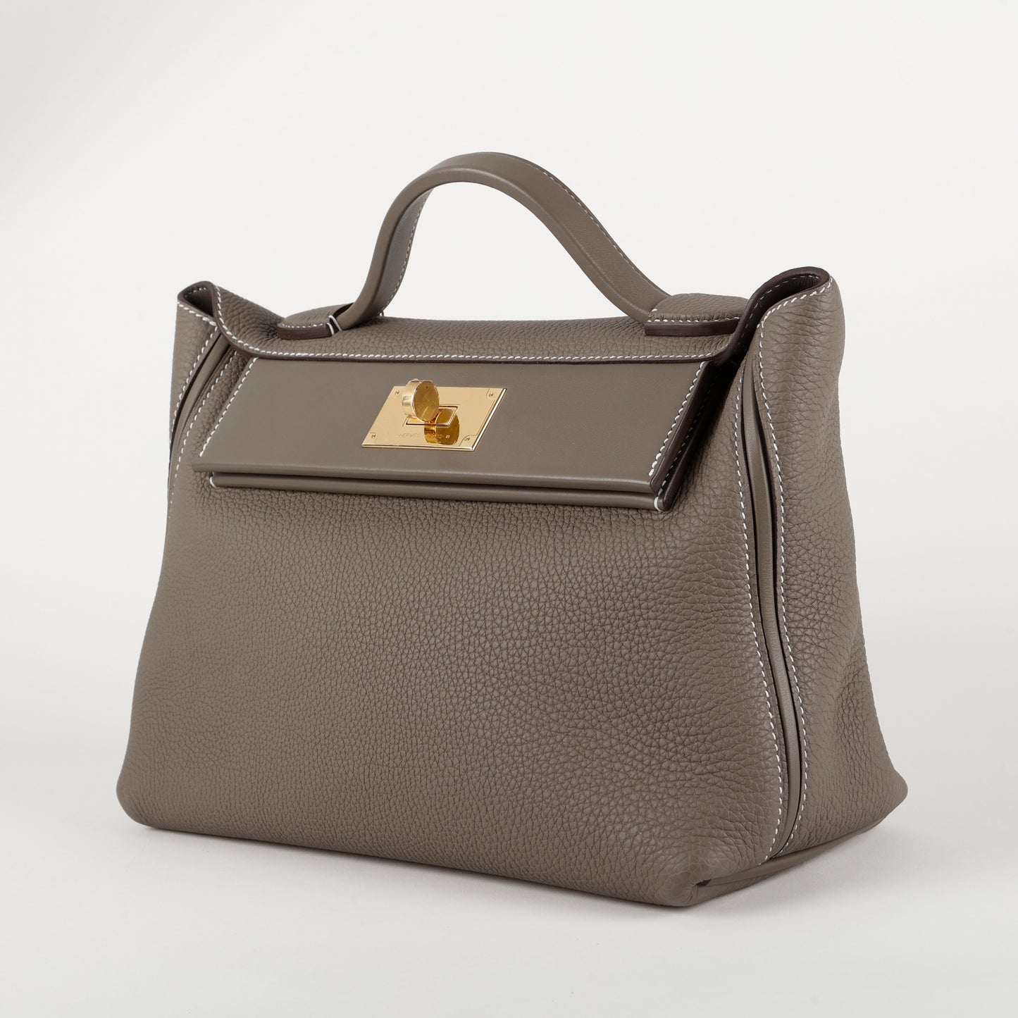 24/24 Clemence, Etoupe Gold Hardware