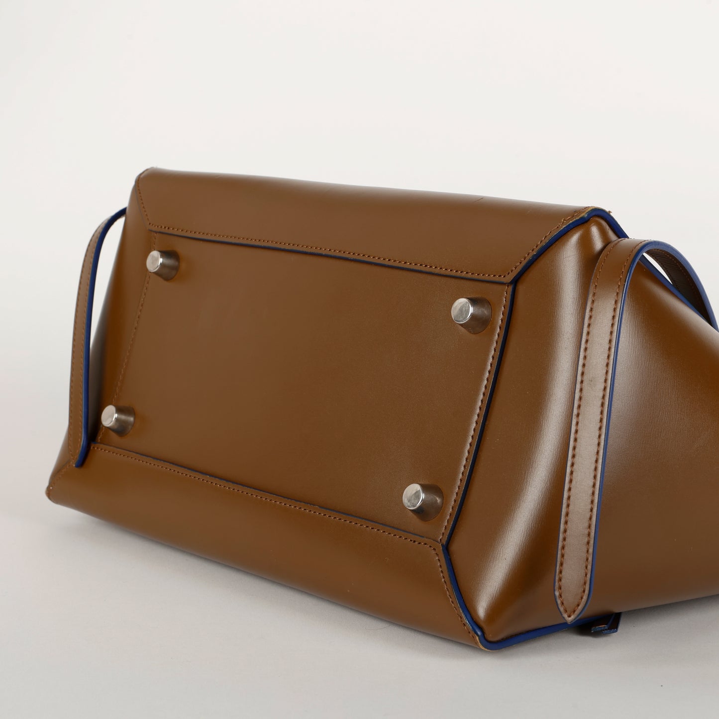 Mini Belt Bag Palmelato, Camel Blue