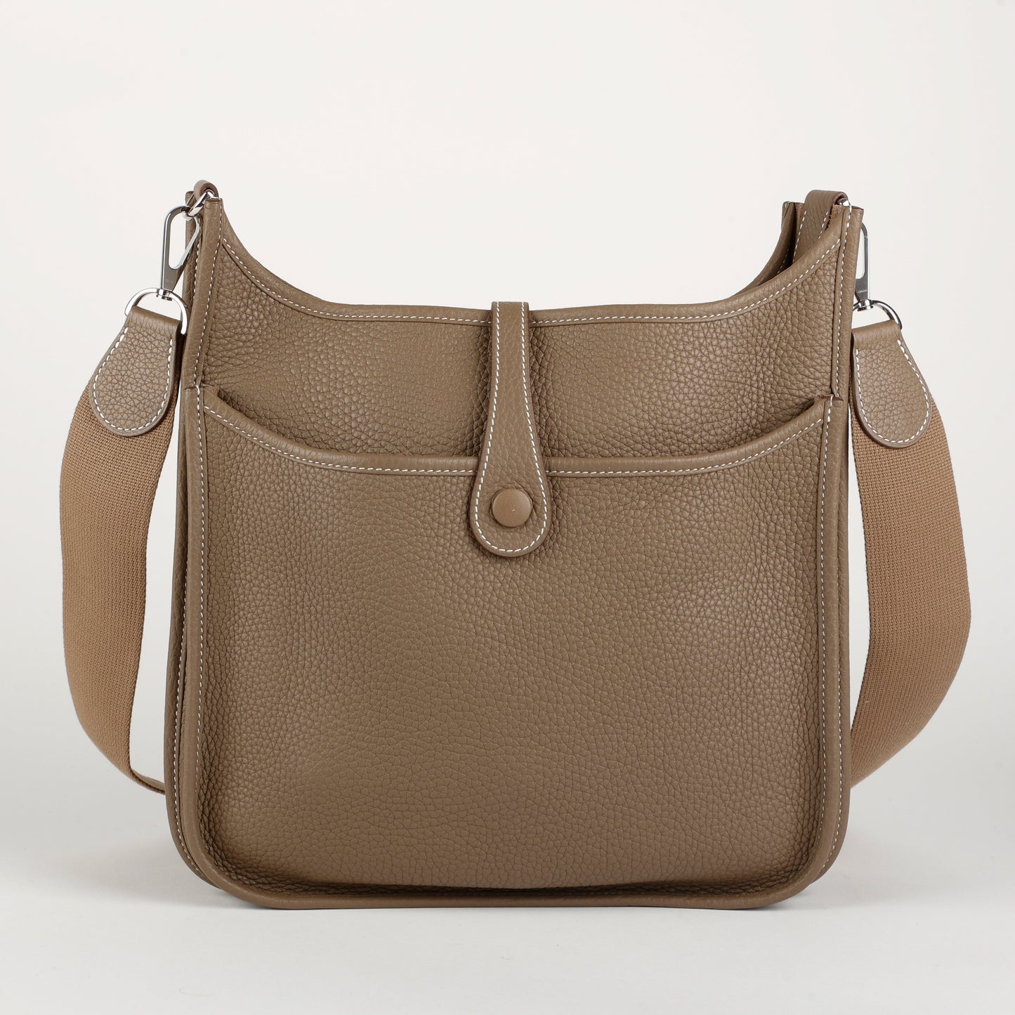 Evelyne PM III, Etoupe Clemence Palladium Hardware
