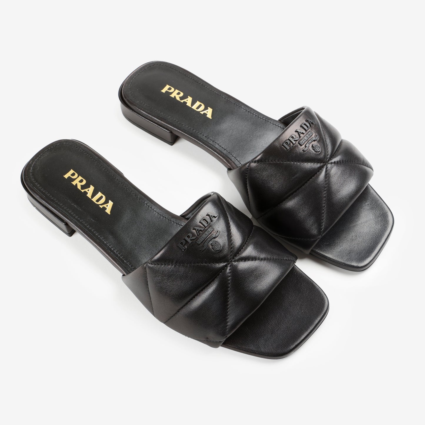 Nappa Logo Slides, Black