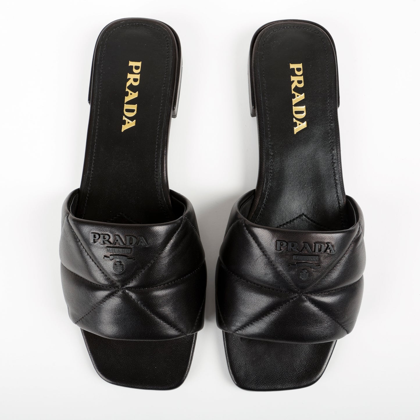 Nappa Logo Slides, Black