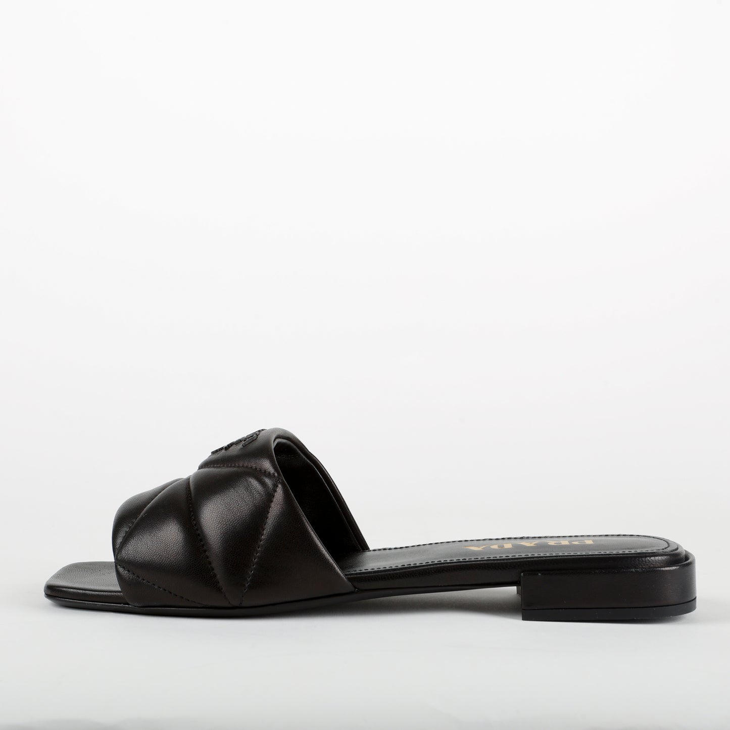 Nappa Logo Slides, Black