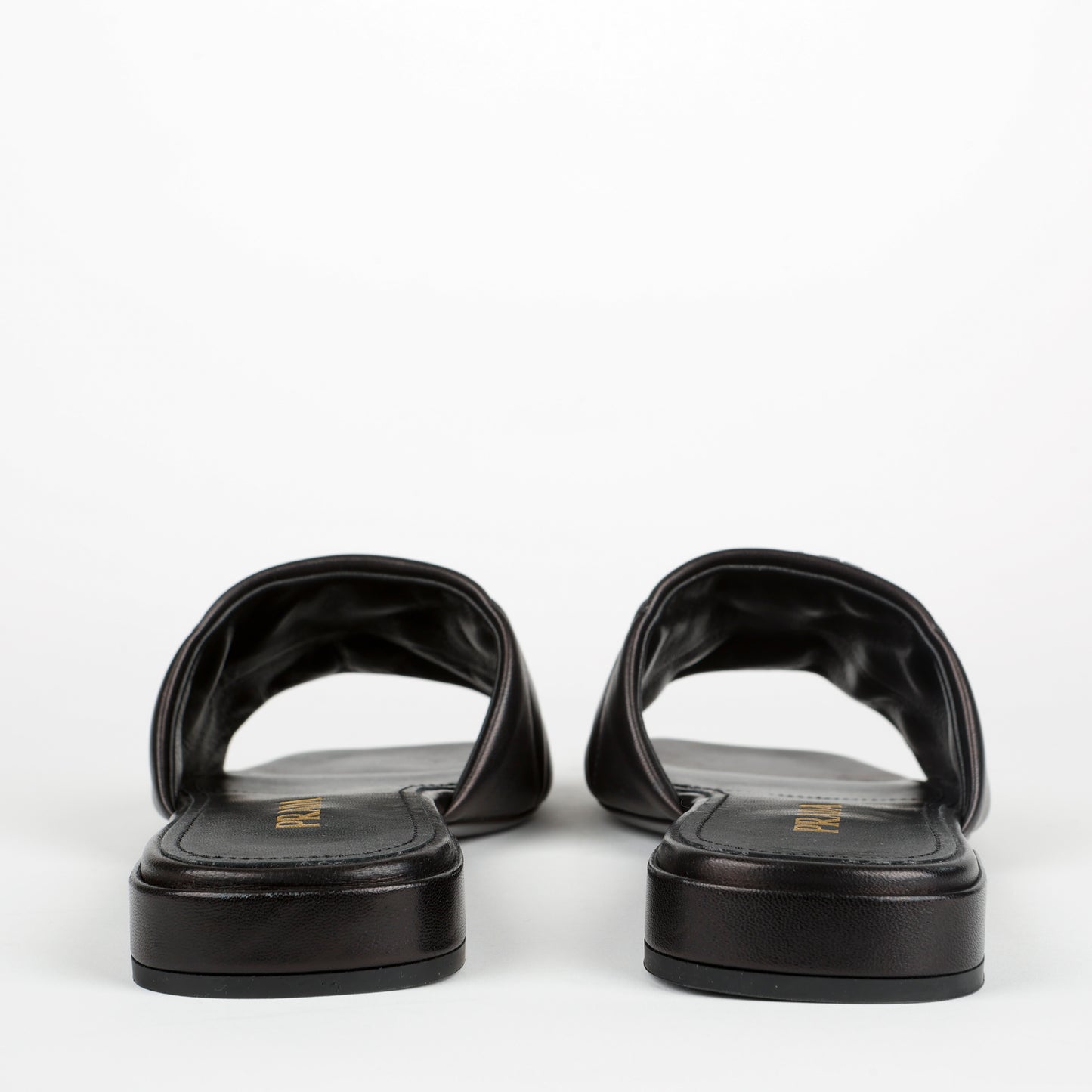 Nappa Logo Slides, Black