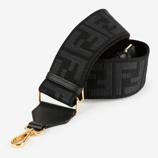 Black Ribbon Shoulder Strap