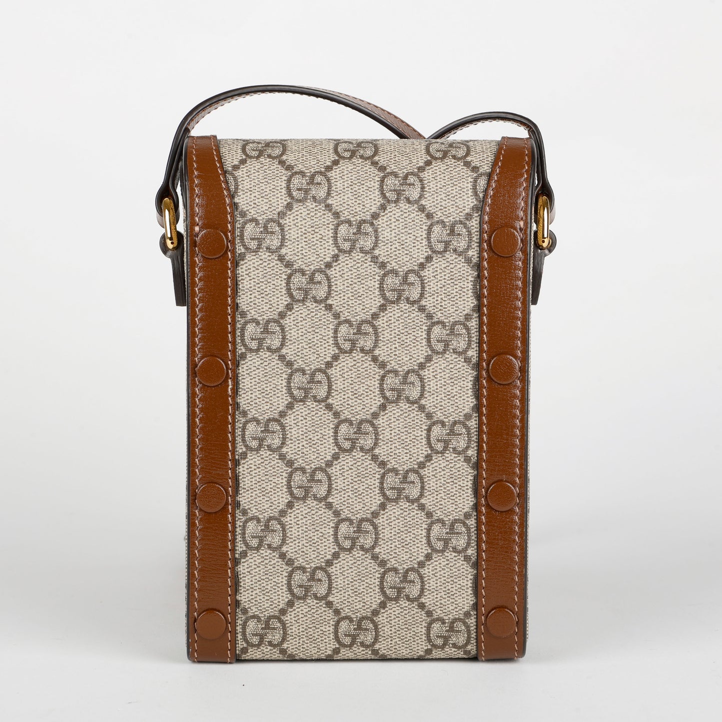 Mini Horsebit Crossbody, Coated Canvas