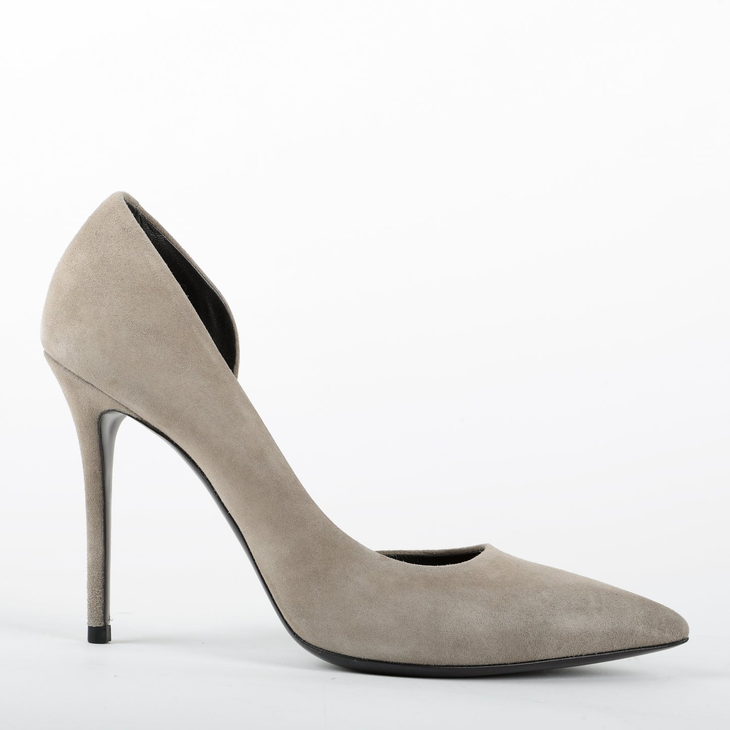 D'Orsay Pump, Grey