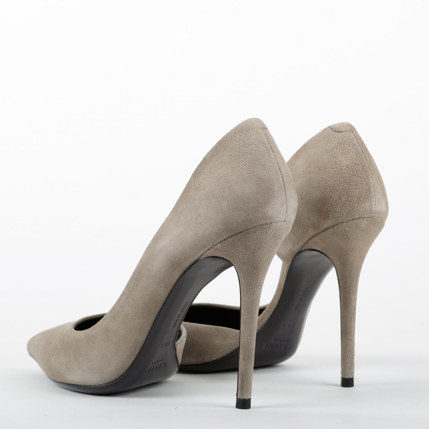 D'Orsay Pump, Grey