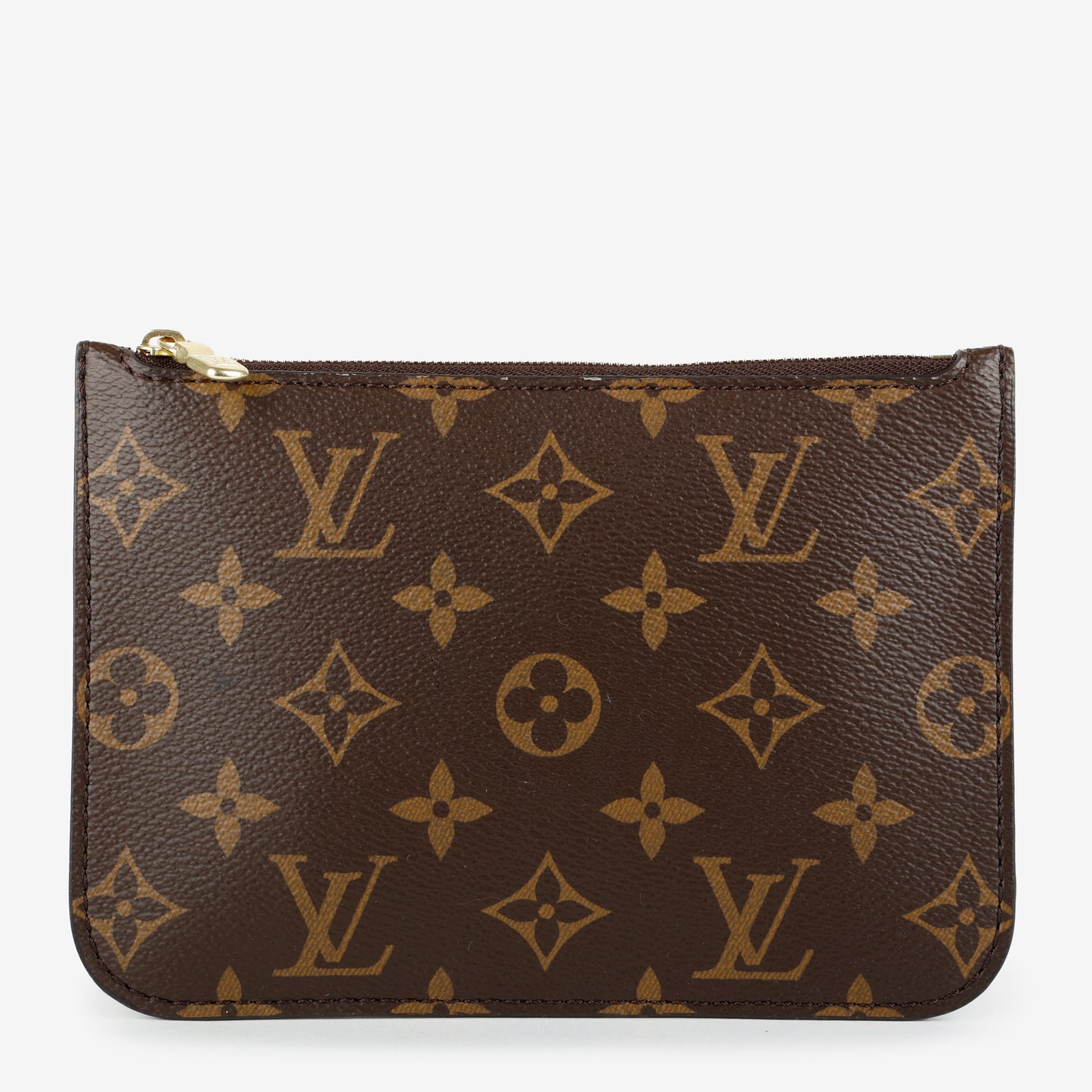 Pochette Wristlet PM, Monogram Brown