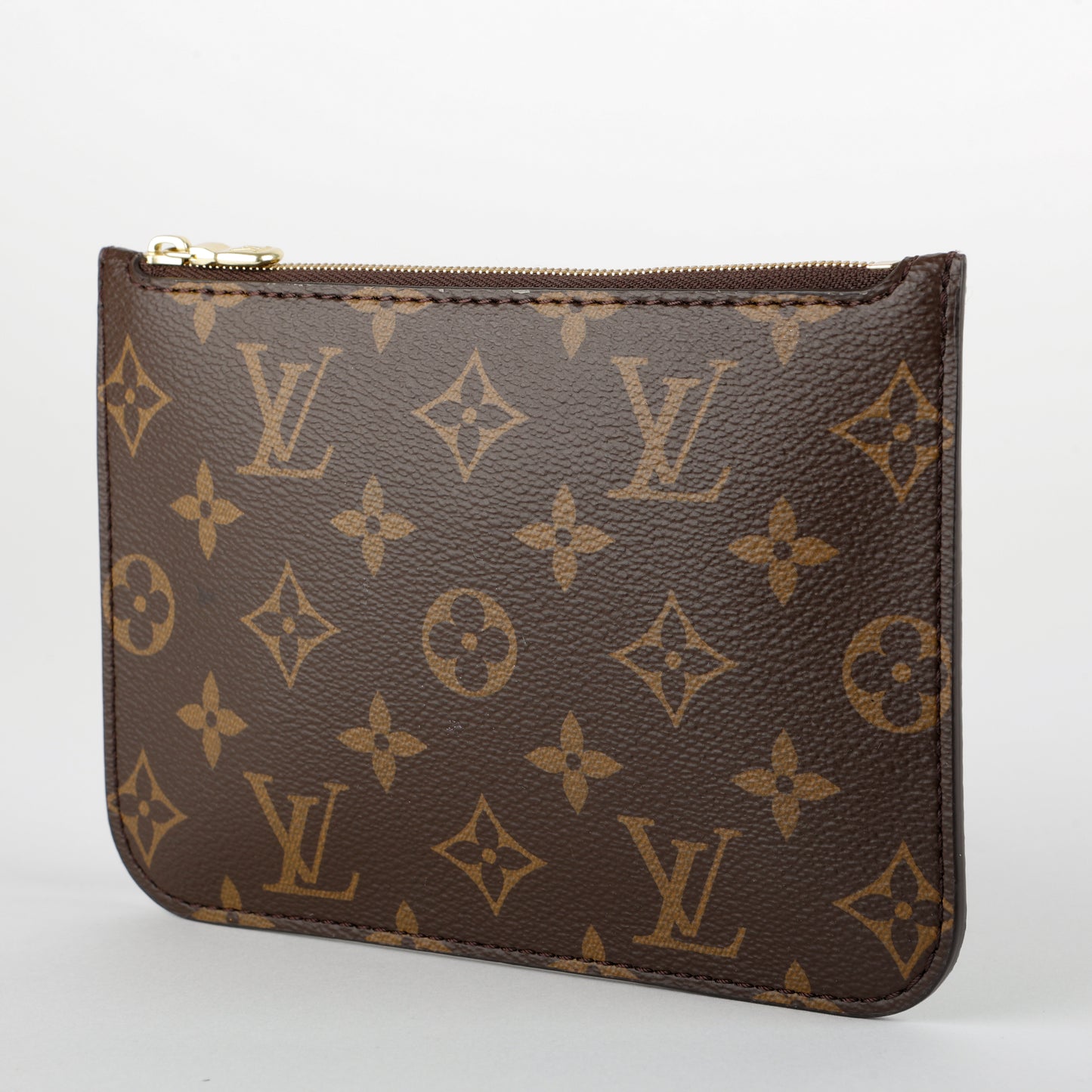 Pochette Wristlet PM, Monogram Brown