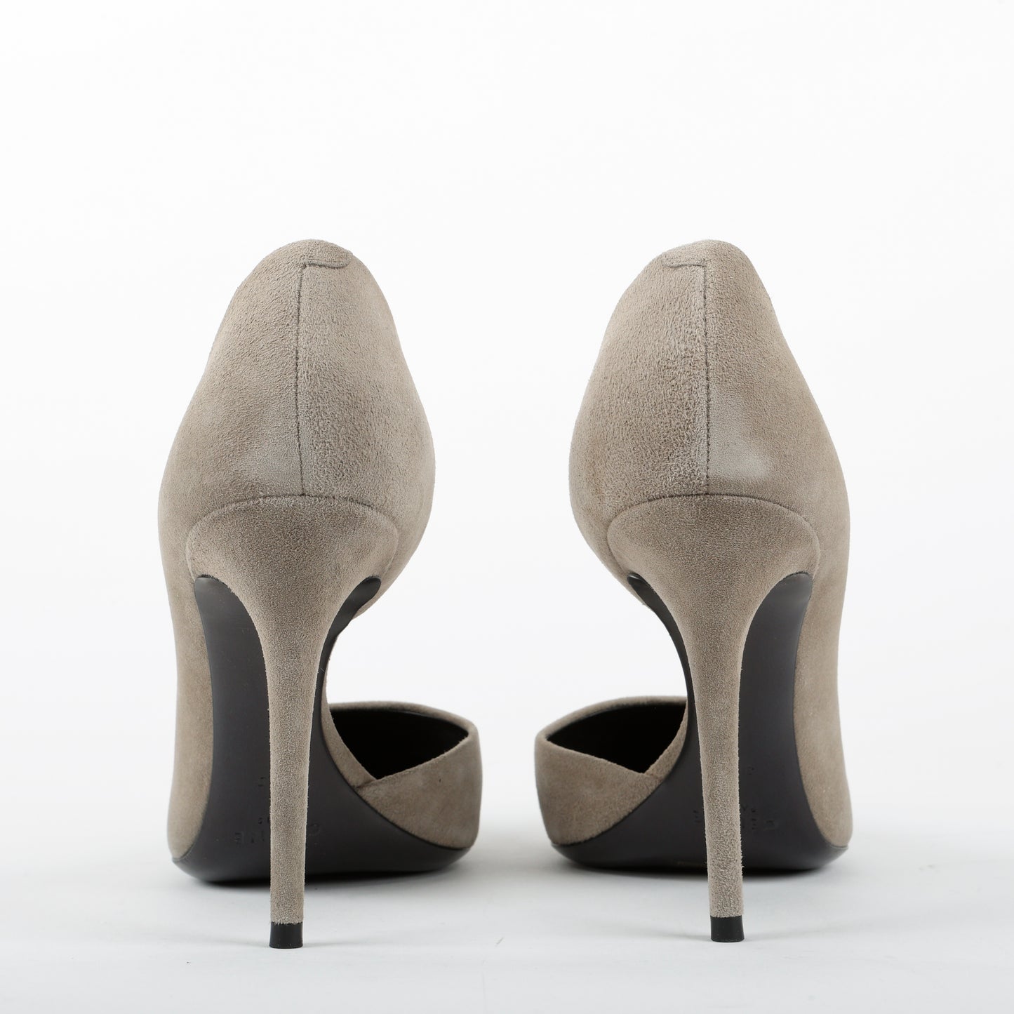 D'Orsay Pump, Grey