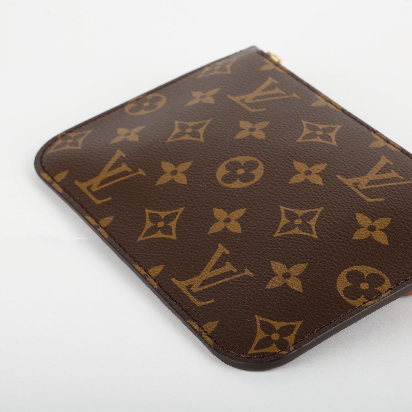 Pochette Wristlet PM, Monogram Brown