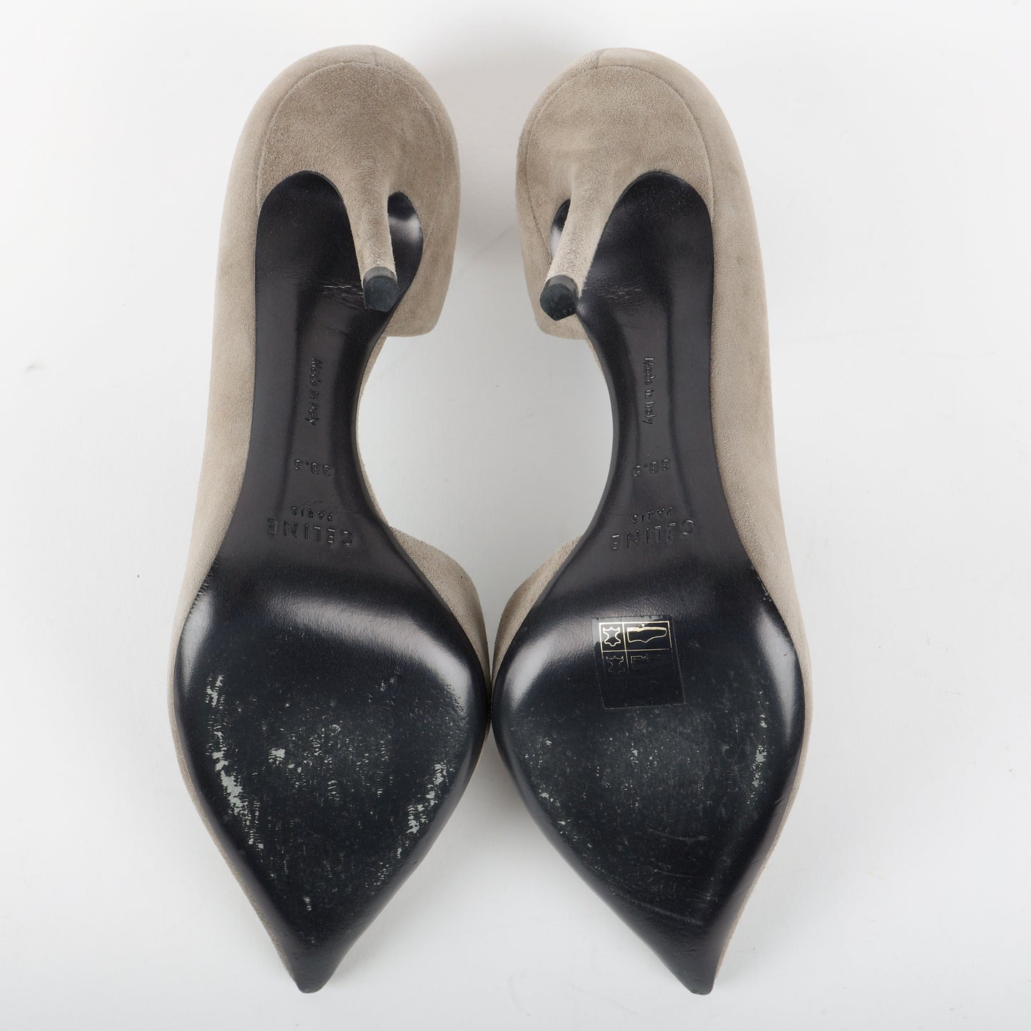 D'Orsay Pump, Grey
