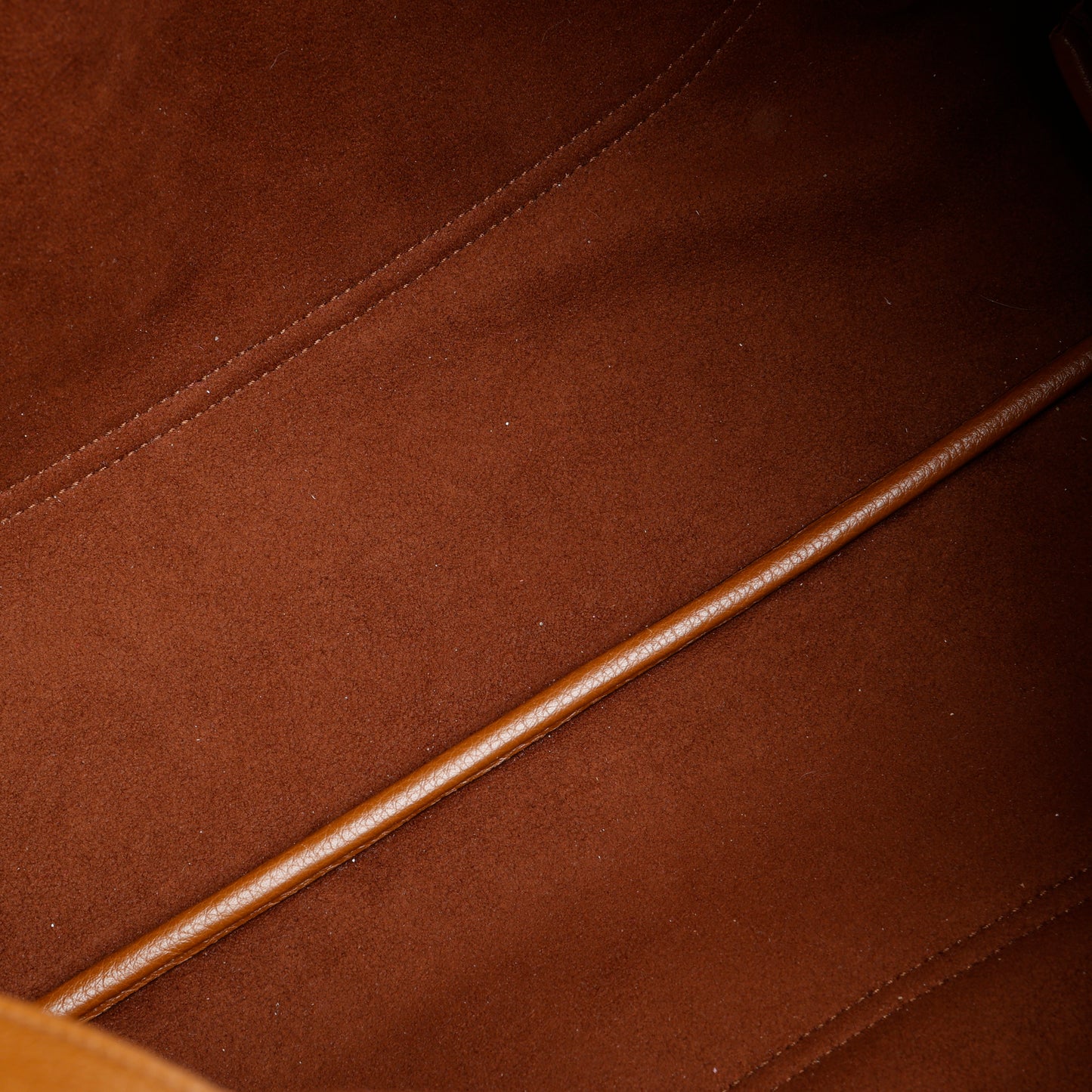 Softbit Maxi Shoulder Bag, Brown Calfskin