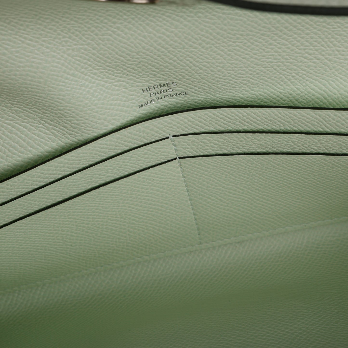 Chaine d'Ancre To Go Wallet Vert Fizz Epsom Palladium Hardware