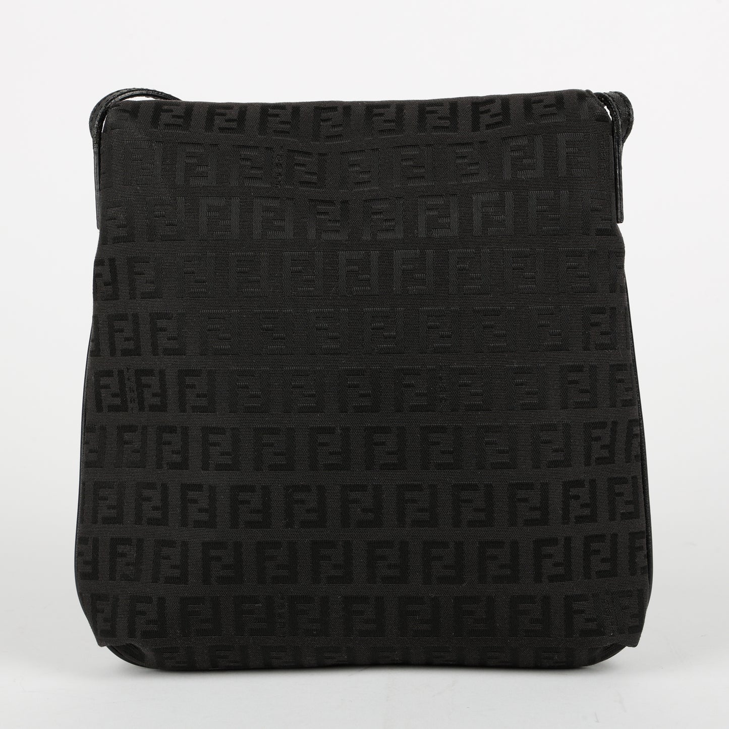 Zucca Canvas Crossbody, Black