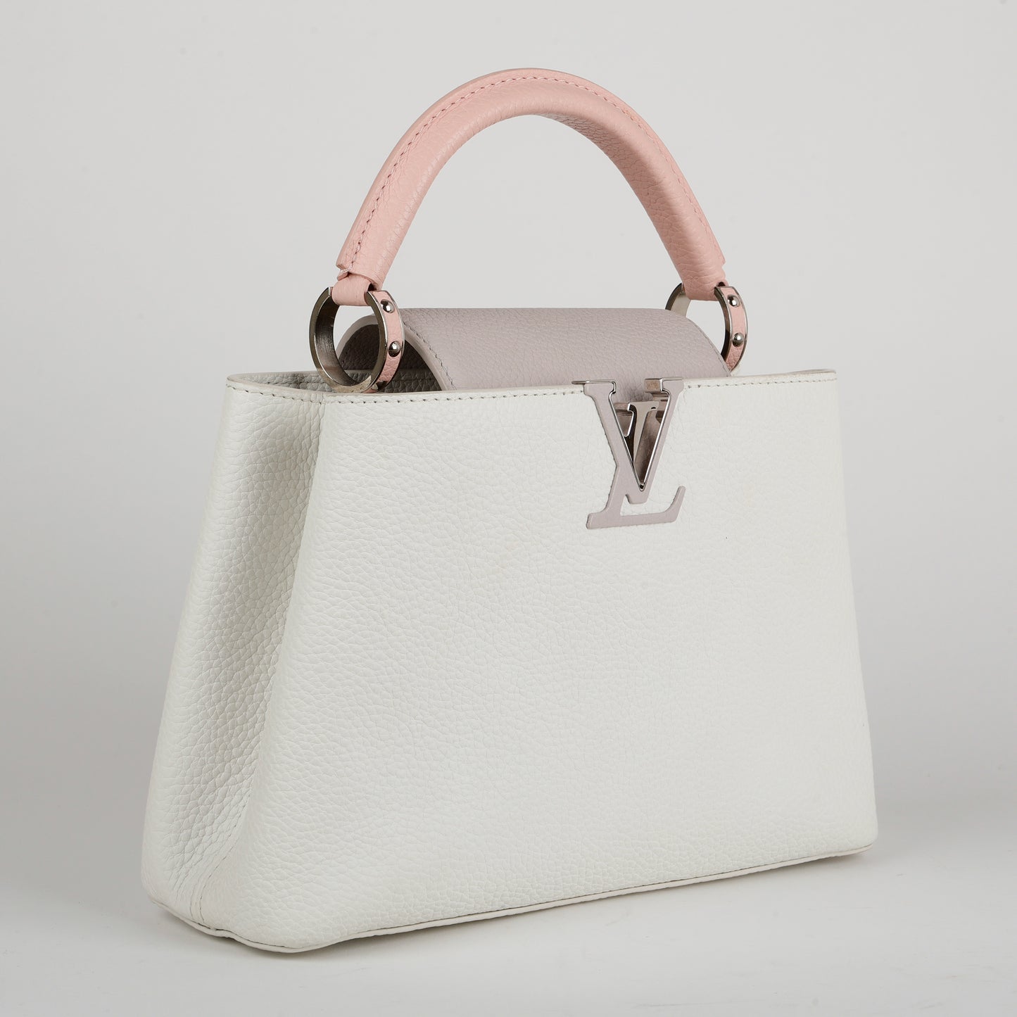 Capucines PM, White/Lilac/Pink