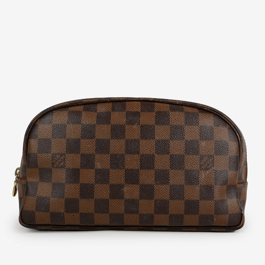 Trousse Toiletry Pouch, Damier Ebene 11788