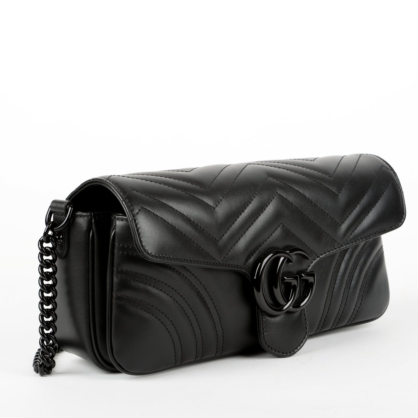Small GG Marmont, So Black