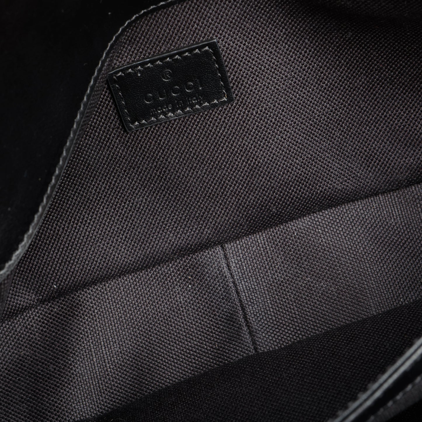 Small GG Marmont, So Black