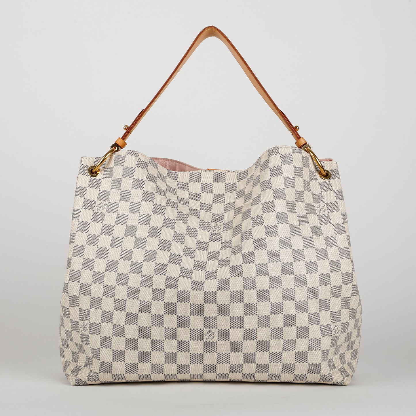 Graceful MM, Damier Azur Rose Ballerine