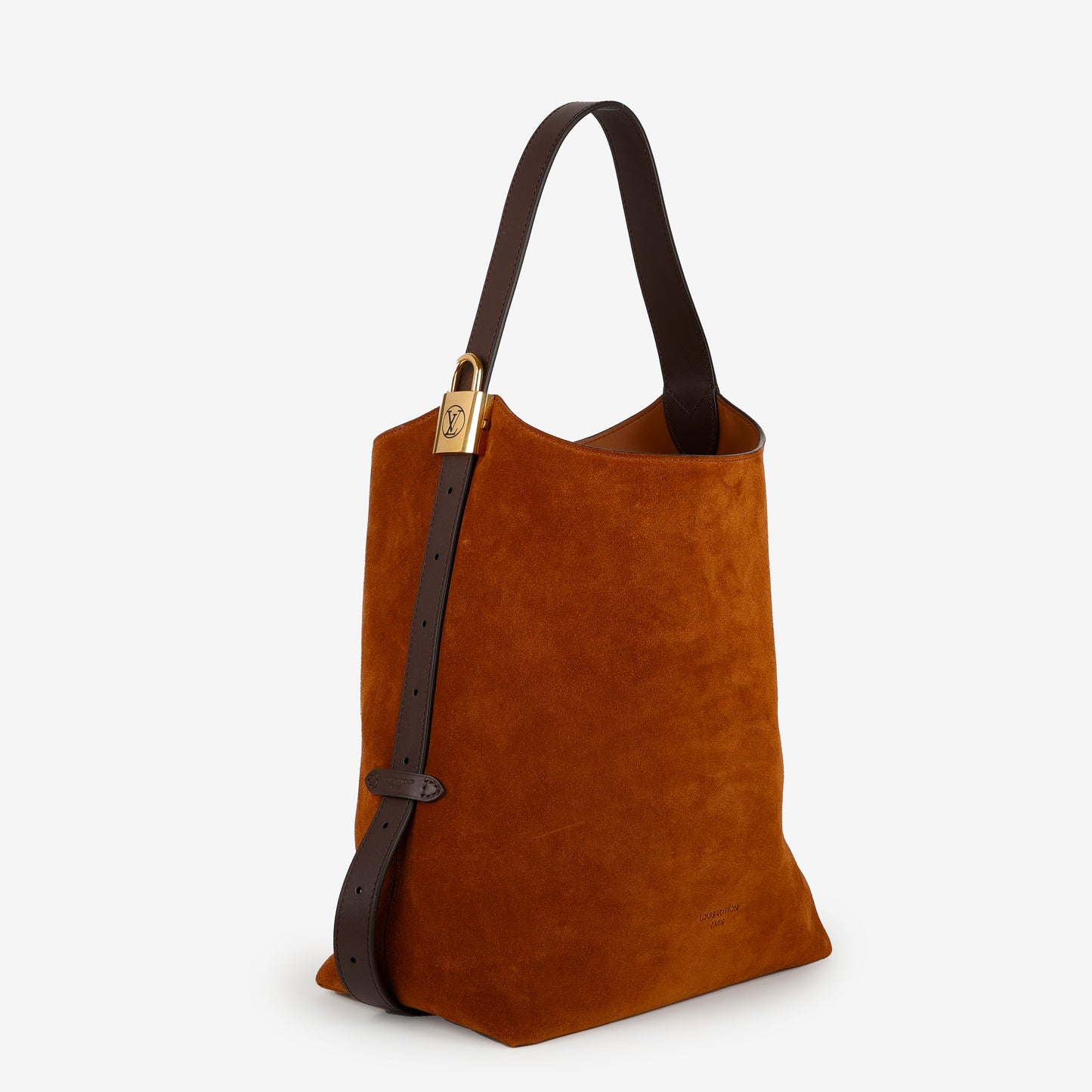Lowkey Suede Hobo MM, Brown