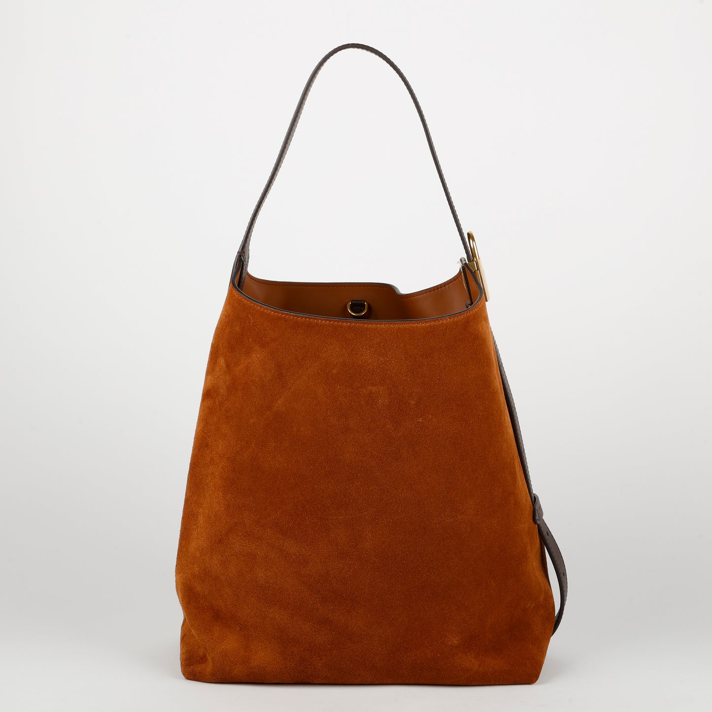Lowkey Suede Hobo MM, Brown